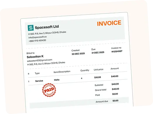 Invoicing