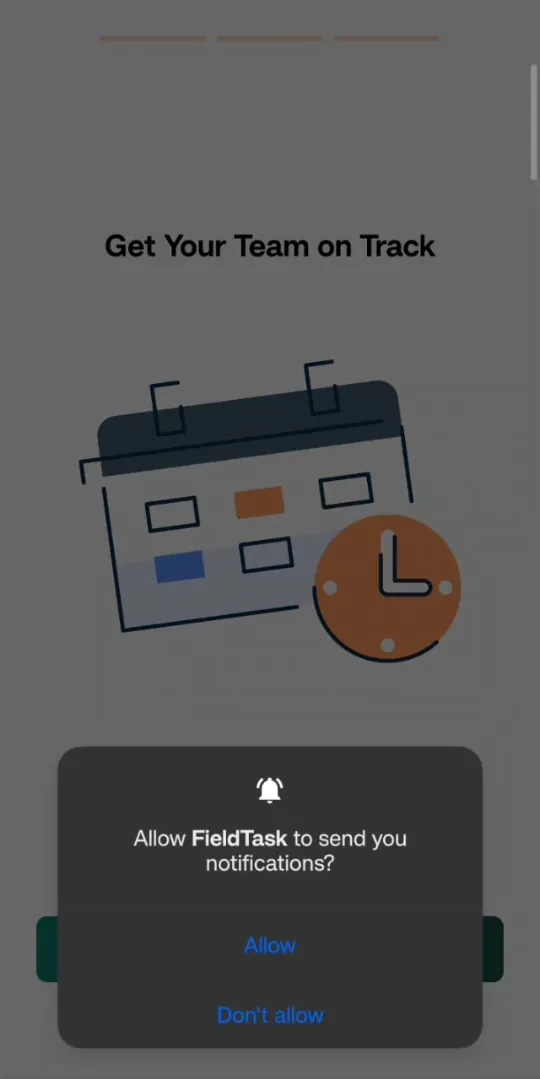 FieldTask Mobile App Permissions